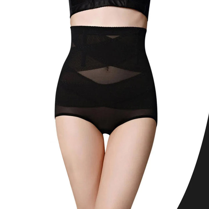 "Kvinnors magkontroll höftlyft formdräkt shapewear, beige med hög midja, designad för att lyfta höfter och forma kurvor."