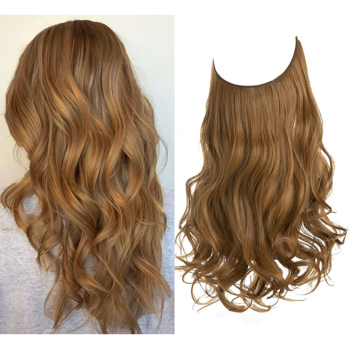 Blond 40 cm hårförlängning. Skapar osynlig längd & fyllighet, naturlig volym.