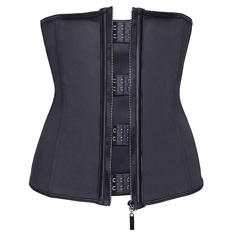 "Kvinnors shapewear träningsbälte för viktminskning i spandex, tillgänglig i blå, lila, svart, rosa, ger kompression."