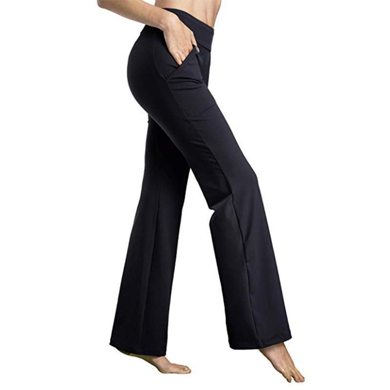 "Kvinnors yoga culottes, elegant design, satin-liknande stretch, smickrande passform för stil och komfort."