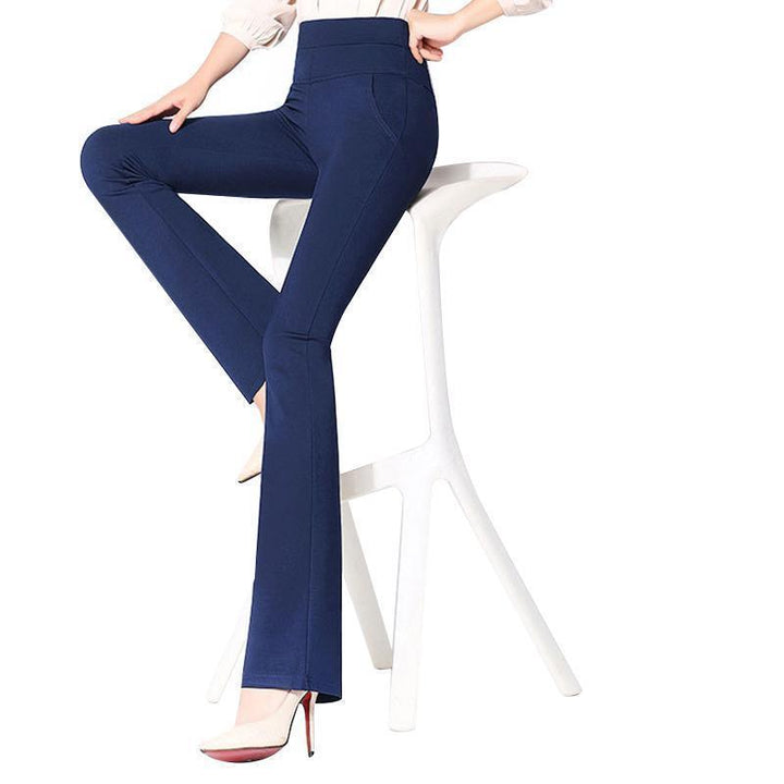 "Kvinnors yoga culottes, elegant design, satin-liknande stretch, smickrande passform för stil och komfort."