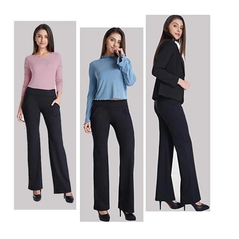 "Kvinnors yoga culottes, elegant design, satin-liknande stretch, smickrande passform för stil och komfort."