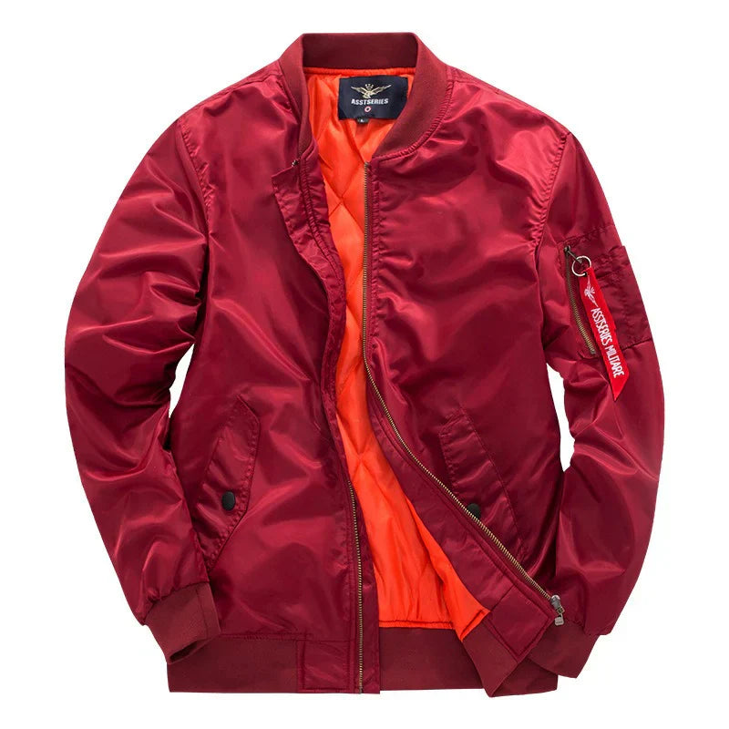 Herr casual vindjacka för alla väder, lätt och andningsbar. Vattenavvisande fritidsjacka i polyester med huva.