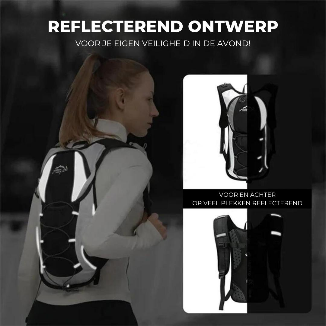 Lätt, vattentät outdoor ryggsäck för vandring & friluftsliv. Unisex sportryggsäck med bra packning.