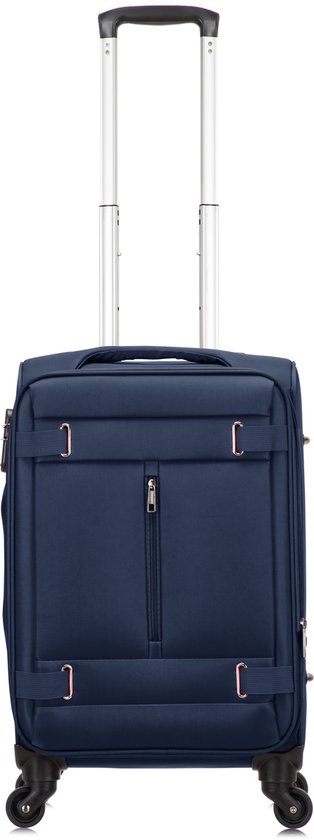 Lättvikts handbagage, en kompakt resväska med smidiga snurrhjul för kortare resor.