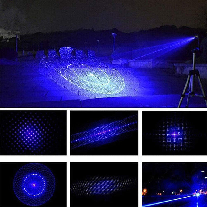 "Laserpekare för utomhusbruk med elegant aluminiumdesign, vattentät och kompakt, idealisk för äventyr."
