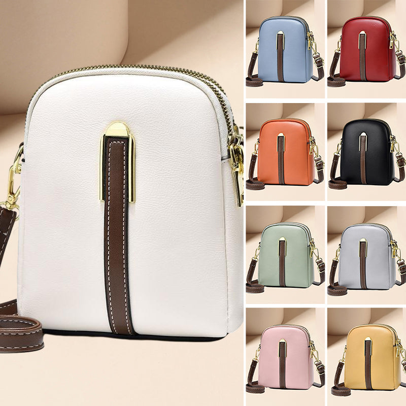 "Lätt och elegant mini crossbody damväska i PU-läder, flera färger, perfekt för alla säsonger, mode och funktion."