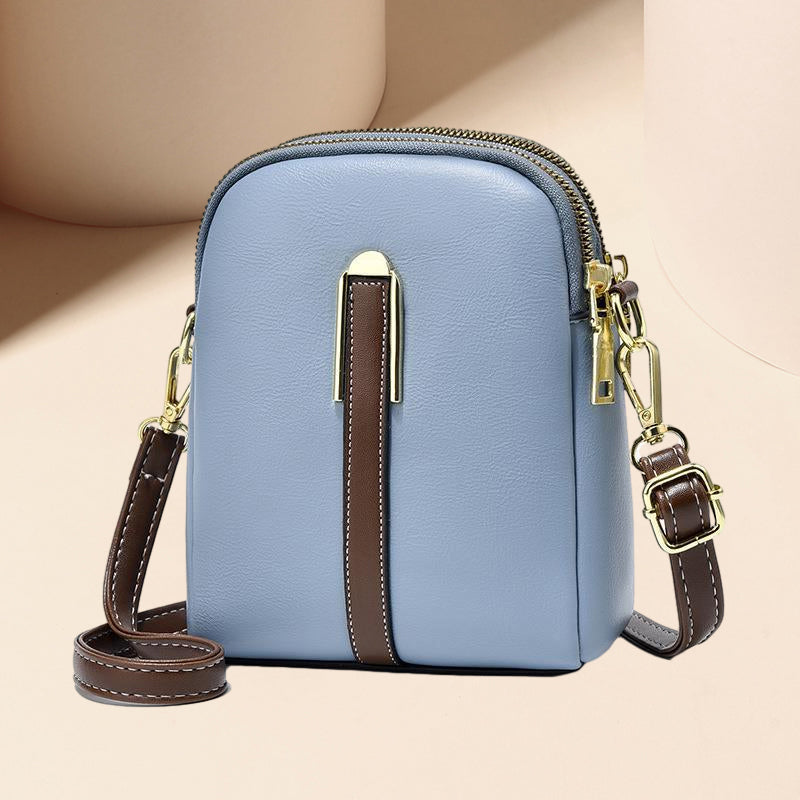 "Lätt och elegant mini crossbody damväska i PU-läder, flera färger, perfekt för alla säsonger, mode och funktion."