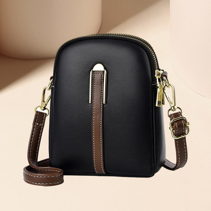 "Lätt och elegant mini crossbody damväska i PU-läder, flera färger, perfekt för alla säsonger, mode och funktion."