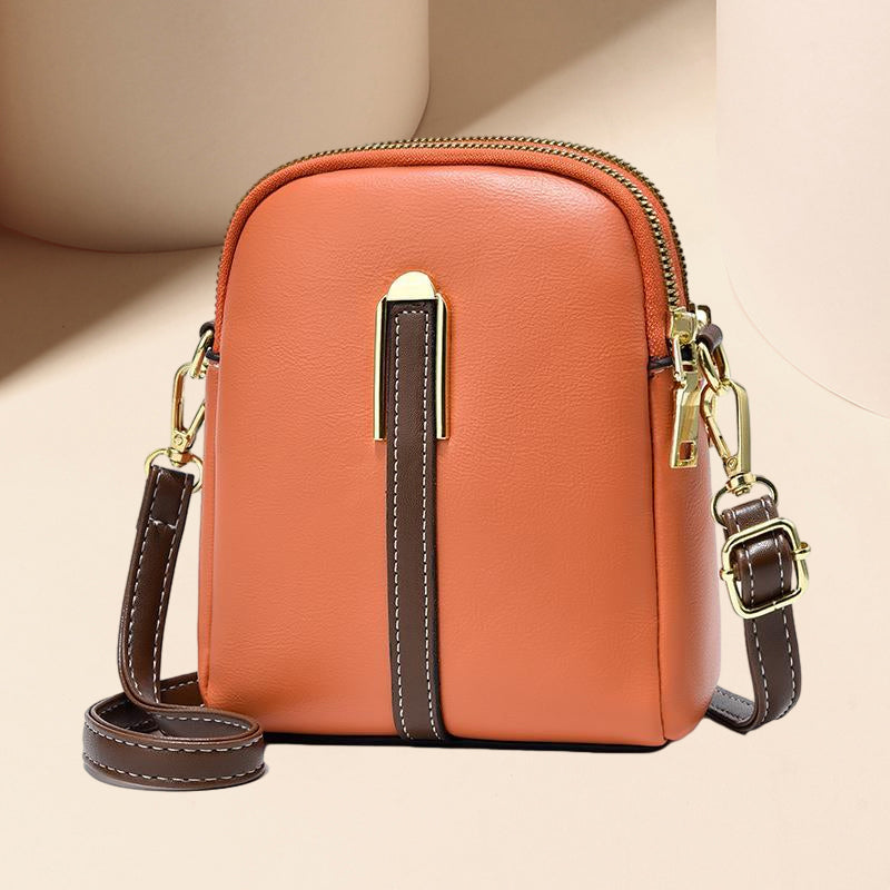"Lätt och elegant mini crossbody damväska i PU-läder, flera färger, perfekt för alla säsonger, mode och funktion."