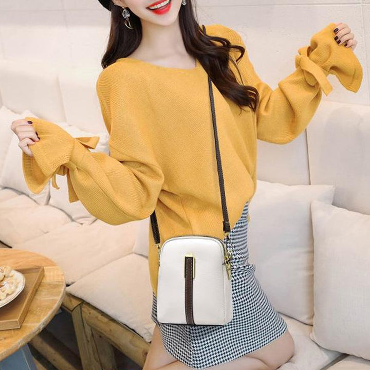 "Lätt och elegant mini crossbody damväska i PU-läder, flera färger, perfekt för alla säsonger, mode och funktion."
