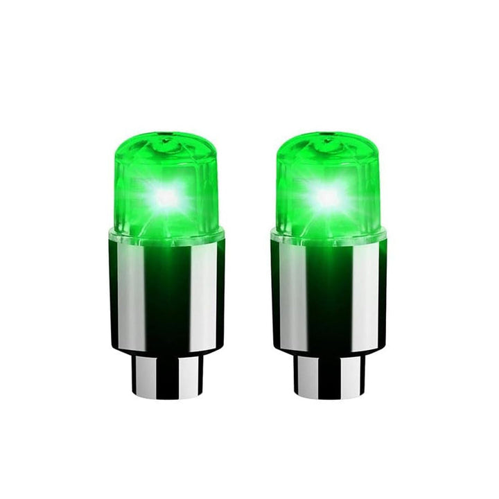 "LED däckljus för motorcykel, mångfärgat, med dubbelsensor, enkel installation, PVC hölje, natt synlighet."