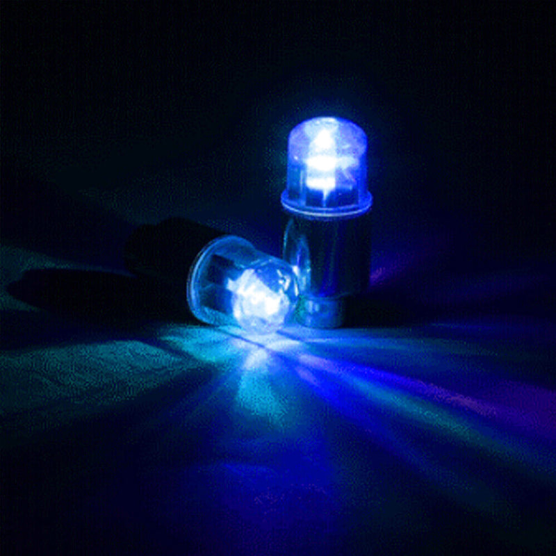 "LED däckljus för motorcykel, mångfärgat, med dubbelsensor, enkel installation, PVC hölje, natt synlighet."