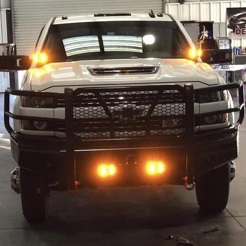 "LED strålkastare Off-Road, aluminiumhus, kombistrålereflektion, för biltillbehör, terrängfordon, vattentät IP67"