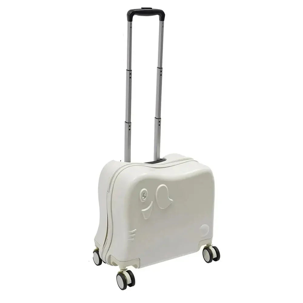 Charmerande elefantresväska, perfekt barnbagage för små upptäcktsresande.
