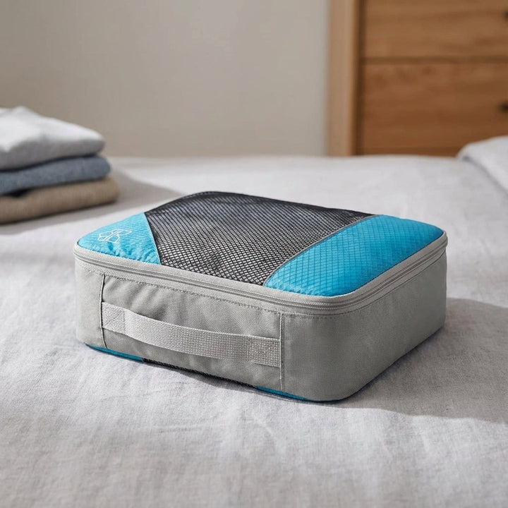 LiteCube rese packkuber set i olika storlekar. Optimal för effektiv organisering av resväska och smartpackning.