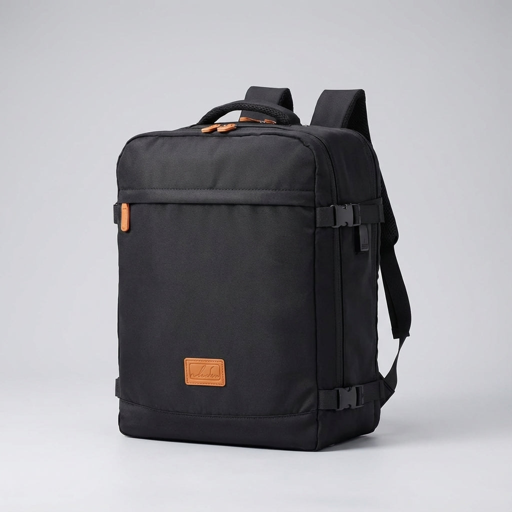 Ergonomisk LiteHaul kabinryggsäck för bekväma resor. Snygg design med smarta fack för laptop.