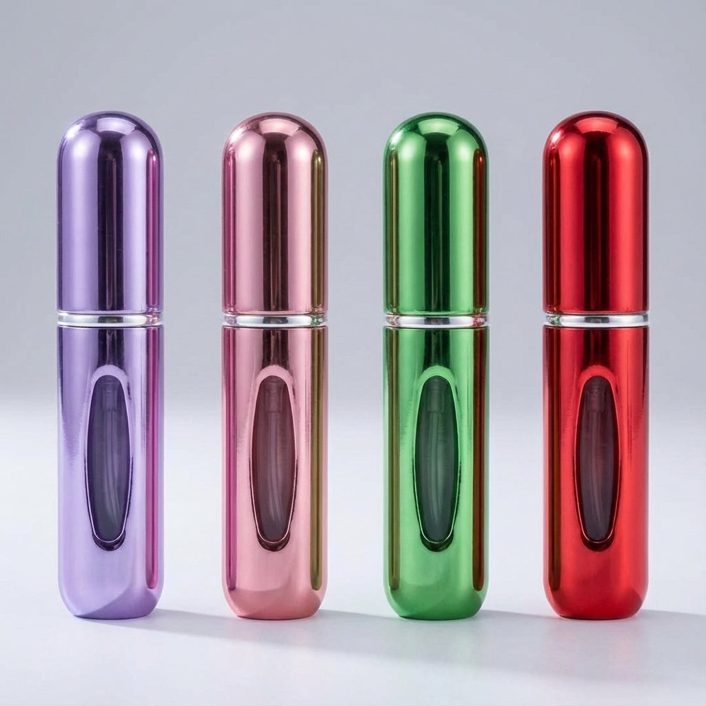 PocketMist reseparfymflaska. Påfyllbar atomisator för att smidigt ta med din doft på flyg och resor.