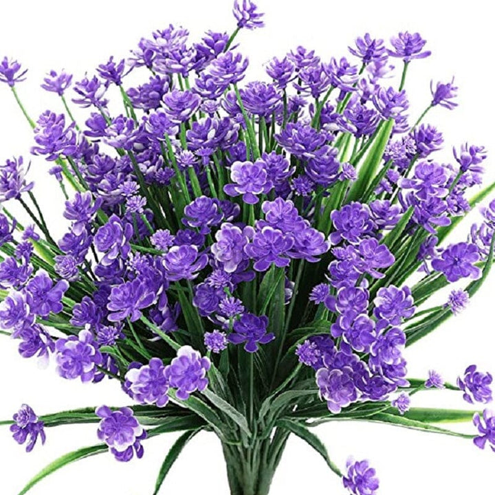 "Livfulla utomhus konstgjorda blommor med naturligt utseende i livliga färger, perfekt för enkel och elegant dekoration."