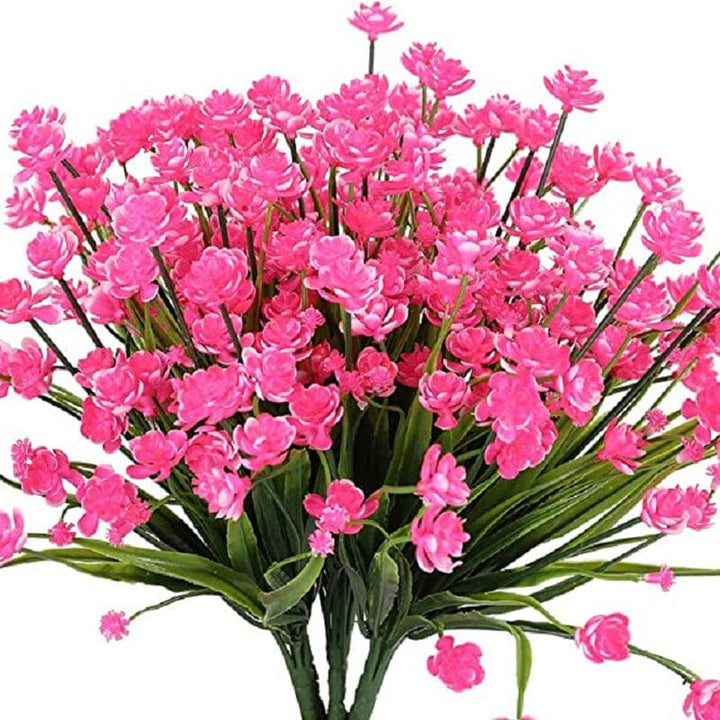 "Livfulla utomhus konstgjorda blommor med naturligt utseende i livliga färger, perfekt för enkel och elegant dekoration."