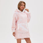 Tie-dye Rosa och vit