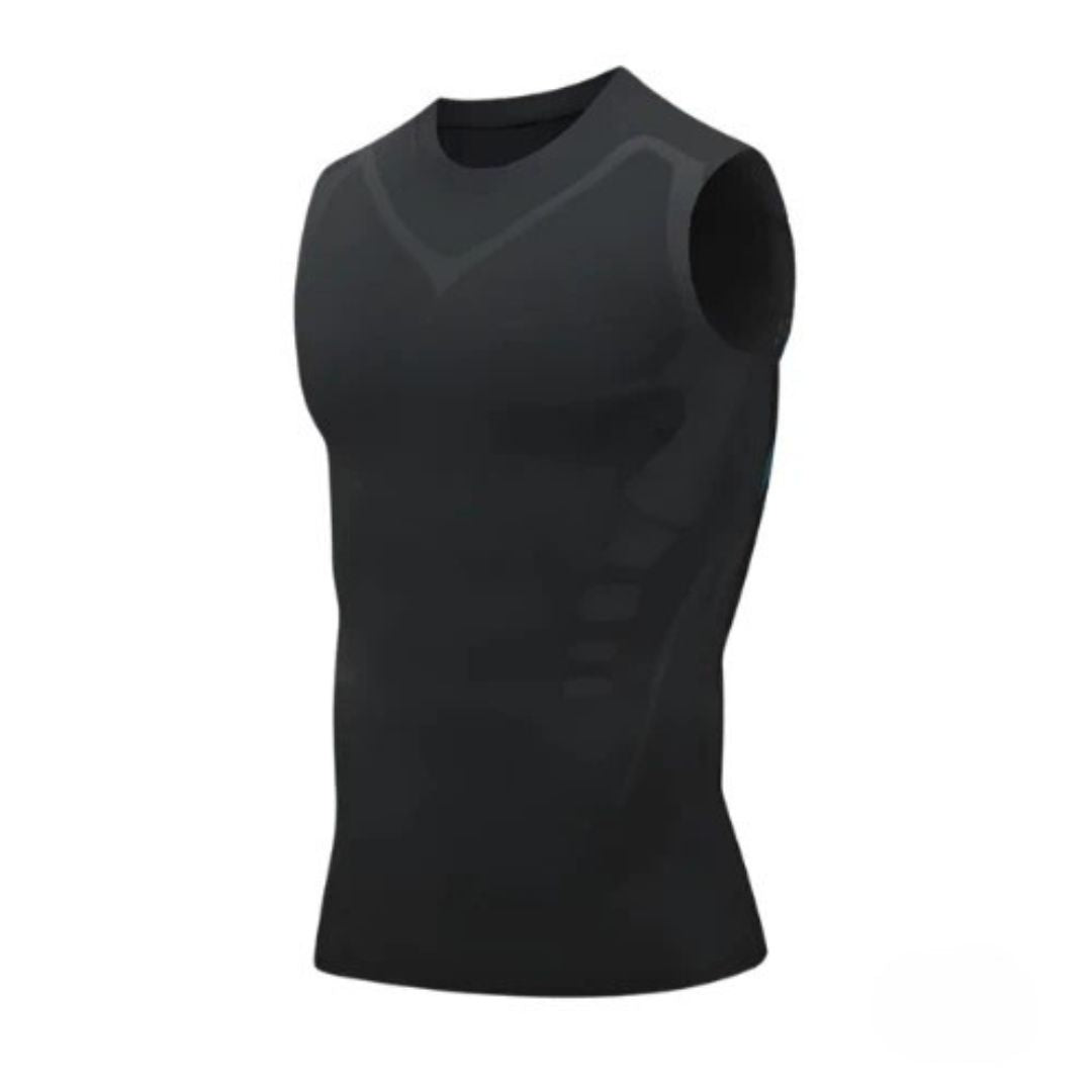 Män i stödjande bodyshaper linne. Formar midjan, ger kompression & förbättrar hållning för vardag.