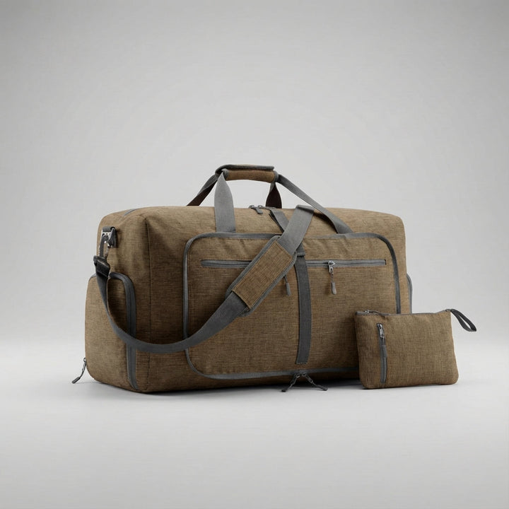 CarrySwiftly reseväska som är både hopfällbar och rymlig. Lättviktsdesign för bekväma flyg- och bilresor.
