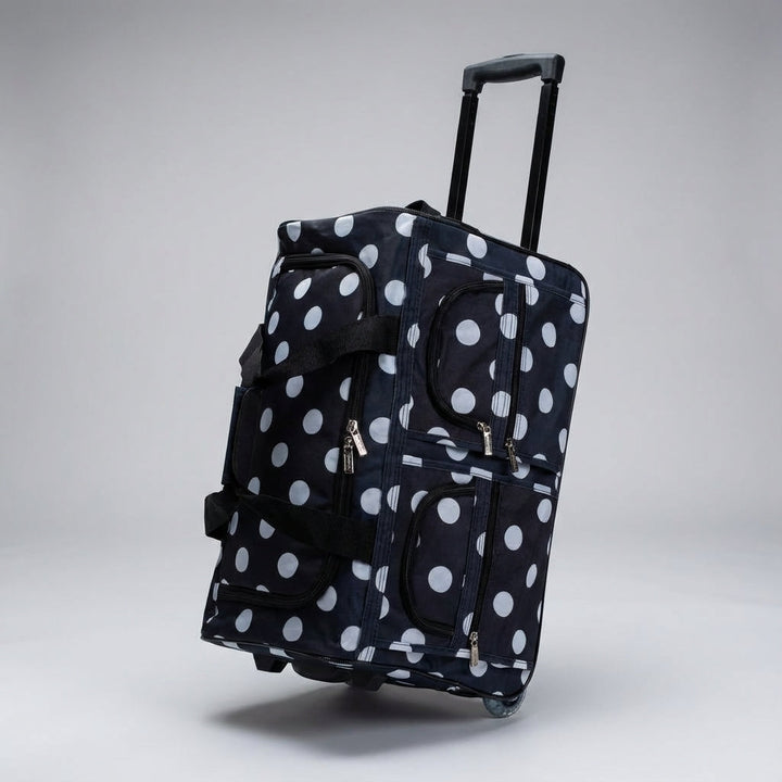 Rullväska för smart packning, med organiserade fack för enkel åtkomst till ditt bagage.