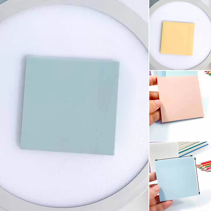 "Magiska genomskinliga klisterlappar i flera färger, perfekt för kreativitet; synliga lappar utan hinder, hållbar vidhäftning