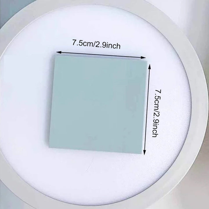 "Magiska genomskinliga klisterlappar i flera färger, perfekt för kreativitet; synliga lappar utan hinder, hållbar vidhäftning