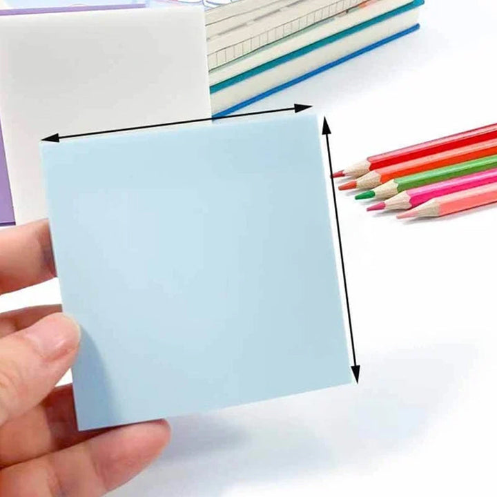 "Magiska genomskinliga klisterlappar i flera färger, perfekt för kreativitet; synliga lappar utan hinder, hållbar vidhäftning