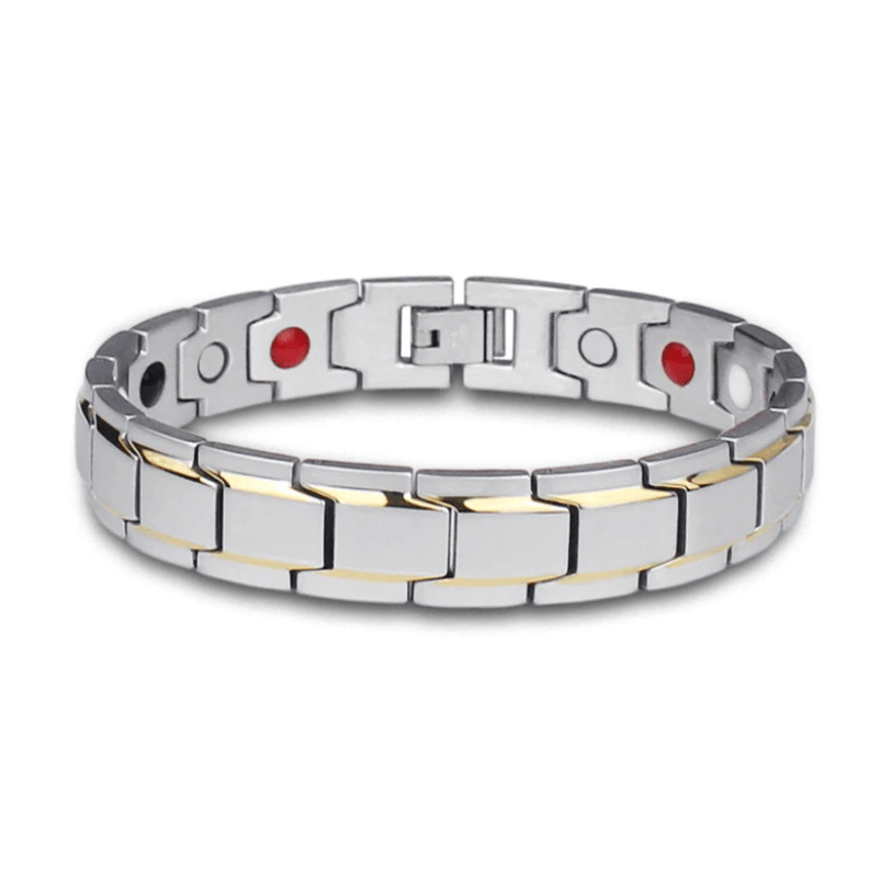 CoreFlex magnetarmband i rostfritt stål, en perfekt present för unisex stil och ökat välmående.