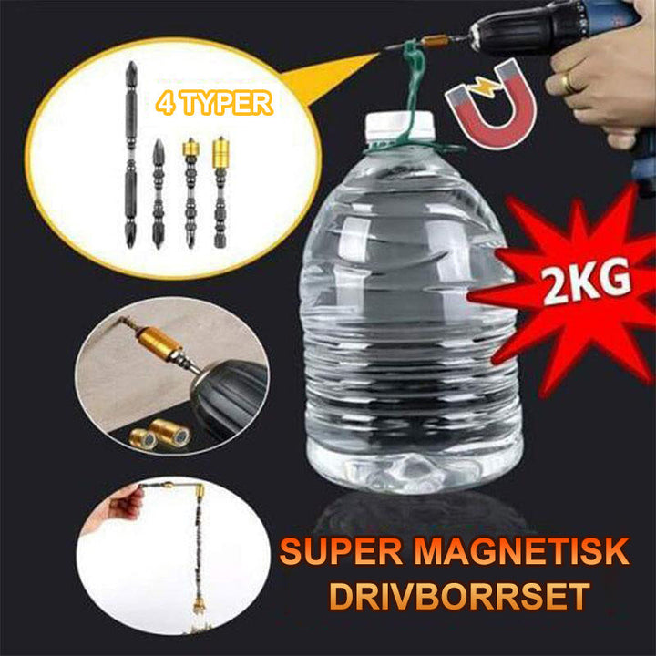"Magnetisk skruvbits i rostfritt stål för hushållsbruk, idealisk för trä och metallarbete i DIY-projekt."
