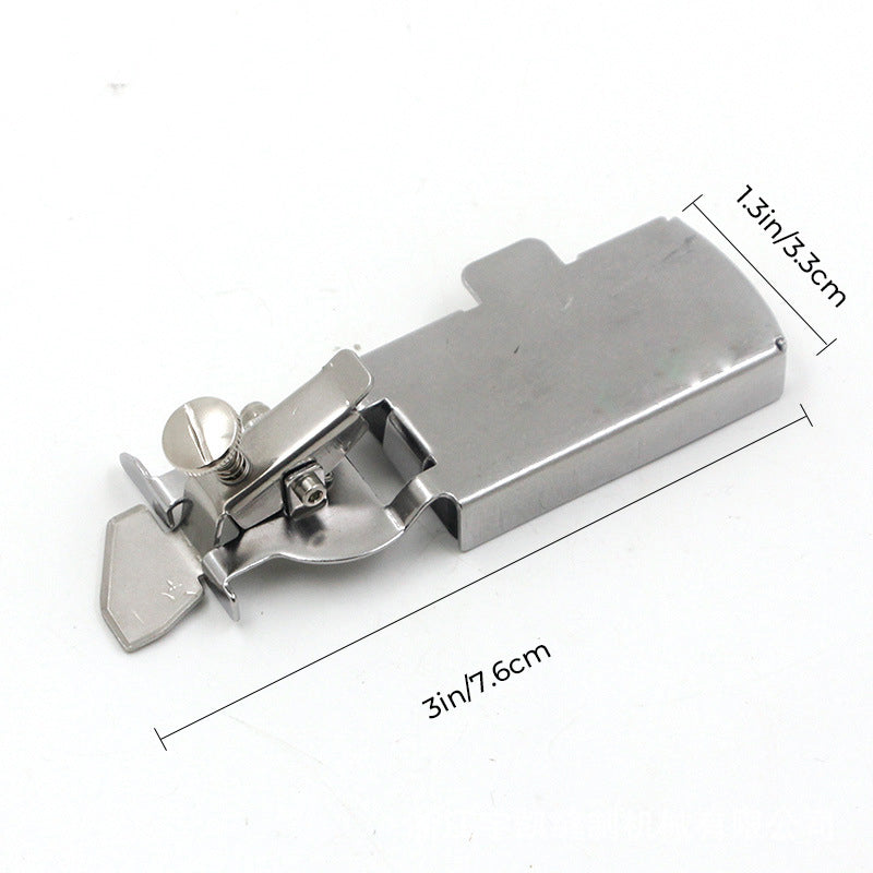 "Magnetisk sömguide för exakt sömnad, fäst på symaskinsplåt för konsekvent sömbredd, idealisk för alla sömnadsprojekt."