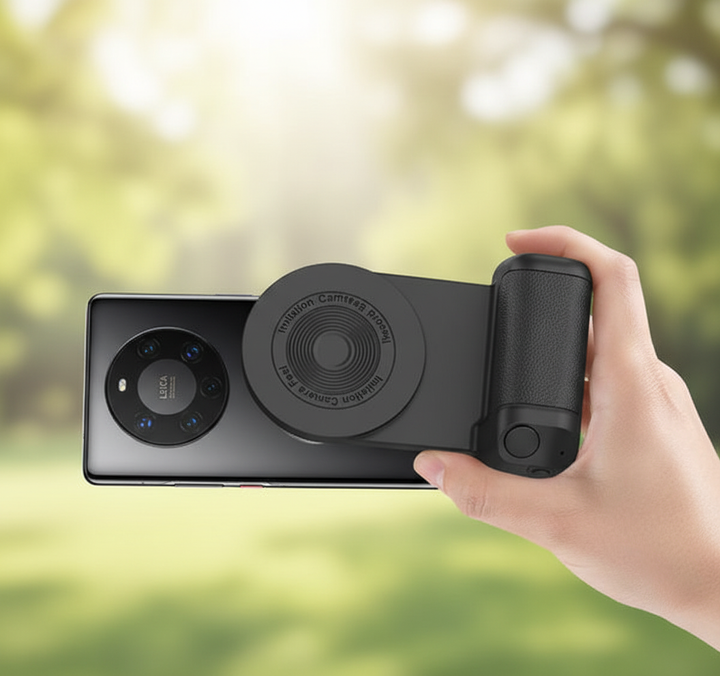 Magnetisk telefonhållare med stabilisator för unisex; perfekt för videoproduktion och innehållsskapare.