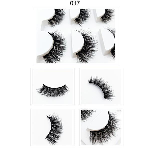 "Magnetiska återanvändbara ögonfransar med eyeliner, 5 magneter per frans, naturligt stilrent utseende"