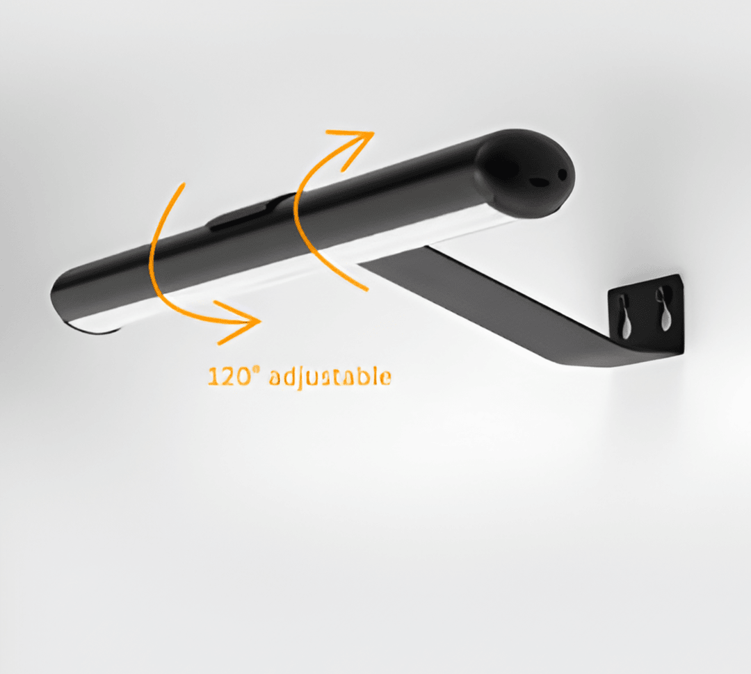 Sladdlös MagniLite vägglampa med lång batteritid. USB-laddningsbar, perfekt som modern designlampa.