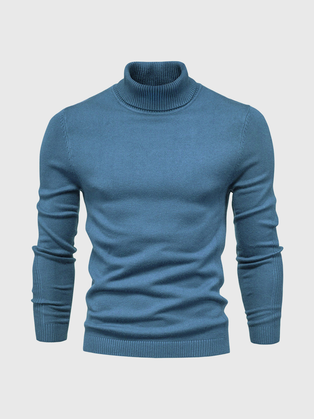 Elegant polotröja för män. Smal passform i mjukt material, bekväm för hela dagen och fritid.
