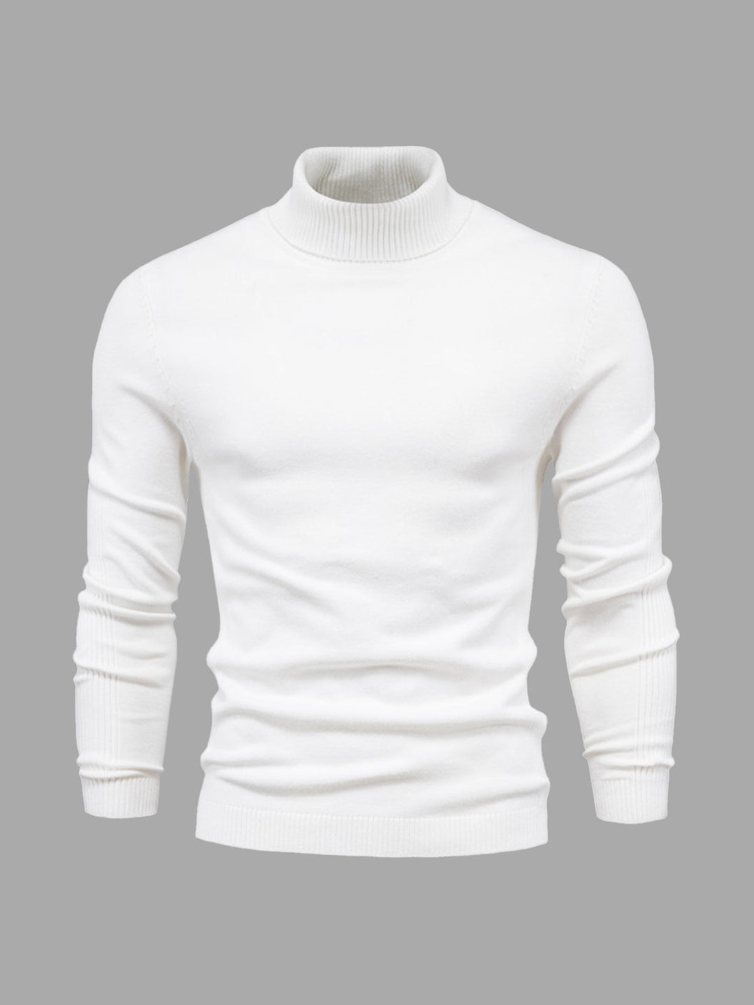 Man bär en elegant, smalskuren polotröja. Mason design, perfekt för både jobb & fritid.