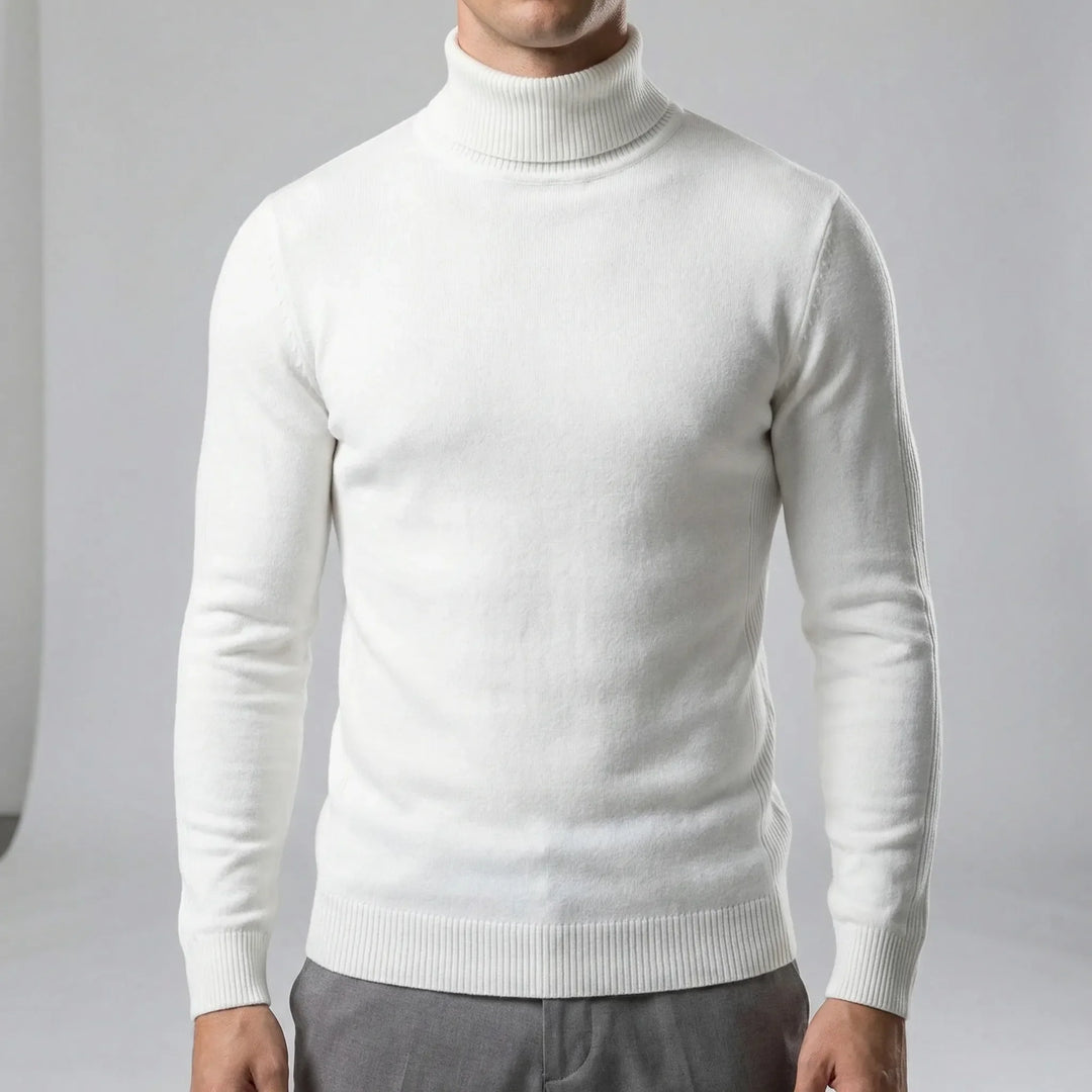 Elegant, smalskuren Mason herrpolotröja. Mångsidig topp för herrmode.