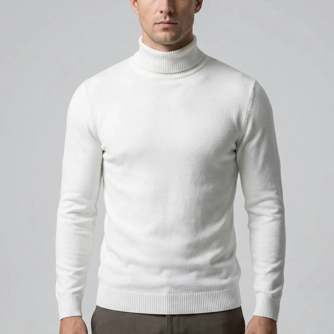 Modern herrmode: smalskuren Mason polotröja, idealisk för vardagsbruk.