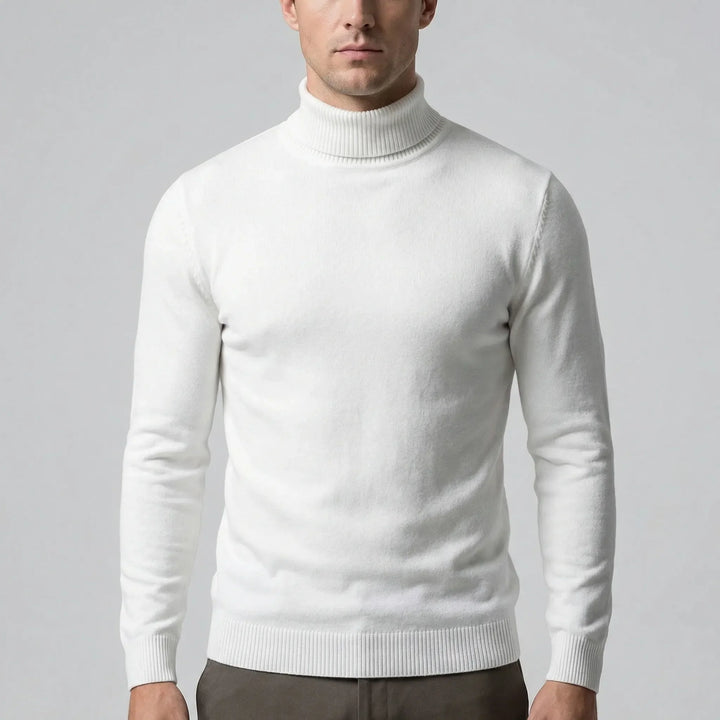 Modern herrmode: smalskuren Mason polotröja, idealisk för vardagsbruk.