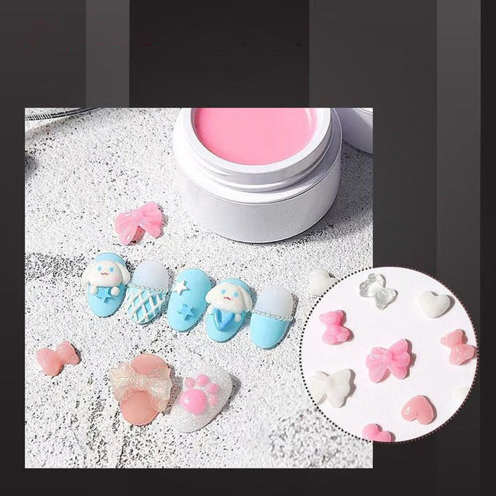 "Miljövänlig nagelförlängningsgel med fast konsistens och super vidhäftning, perfekt för eleganta nagelstilar."