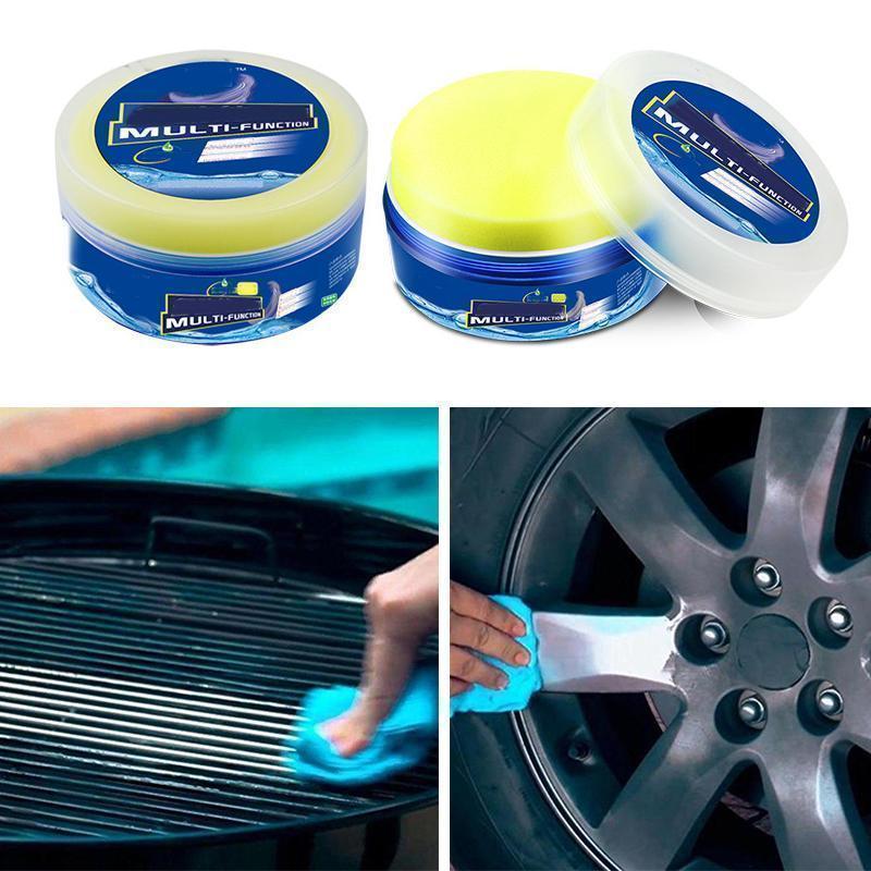 Miljövänlig Nature Cleaner & Polisher i burk, mjölkvit rengöring, idealisk för polering och ytskydd, fräsch citrondoft.