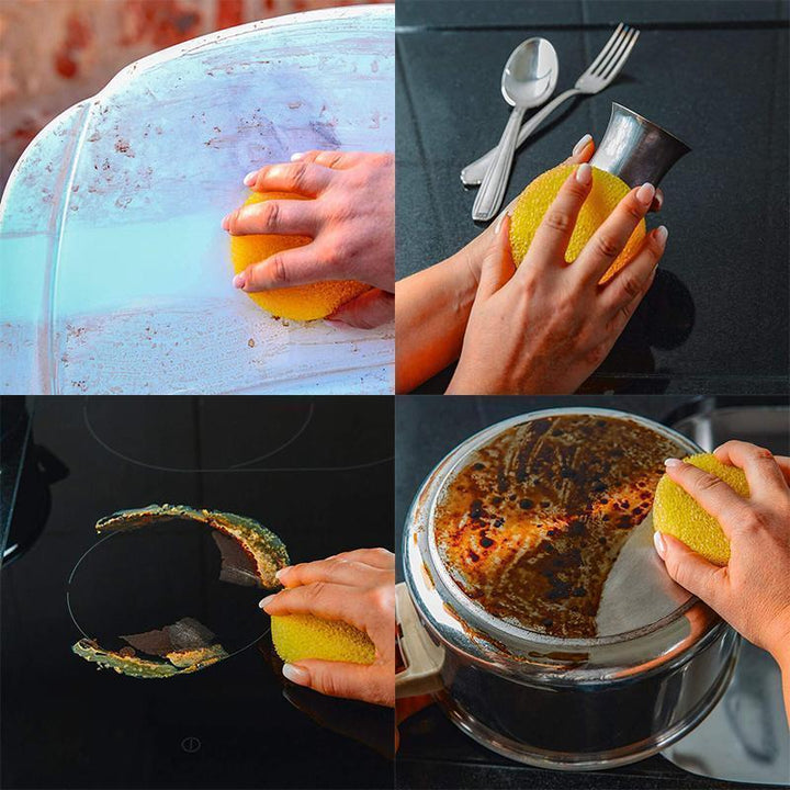 Miljövänlig Nature Cleaner & Polisher i burk, mjölkvit rengöring, idealisk för polering och ytskydd, fräsch citrondoft.