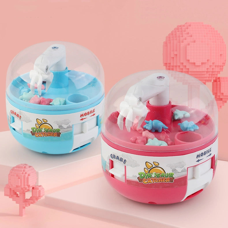 "Mini dinosaurie klomaskin i färgglad design, leksak för barn, erbjuder spelglädje och skicklighetsutveckling."