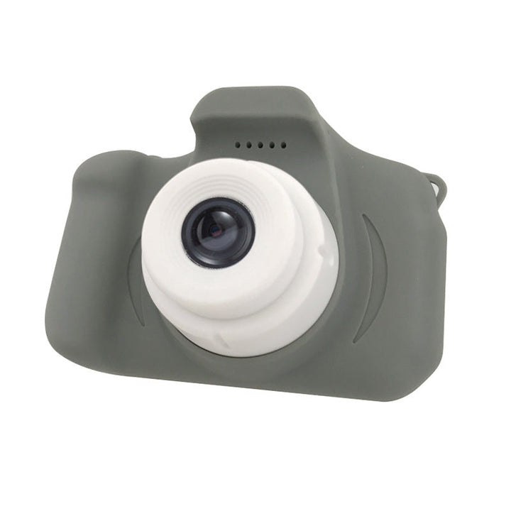 Mini HD digitalkamera för barn i ljusa färger med roliga fotoeffekter, perfekt för kreativa och lekfulla ögonblick.