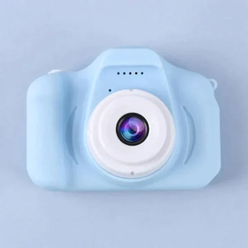 Mini HD digitalkamera för barn i ljusa färger med roliga fotoeffekter, perfekt för kreativa och lekfulla ögonblick.