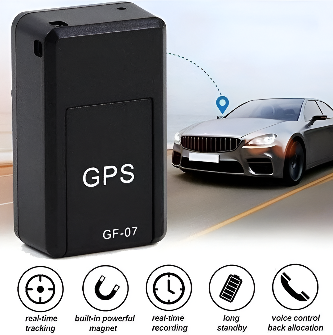 Liten magnetisk GPS-tracker med global spårning. Perfekt för diskret säkerhet i fordon, tillhörigheter och djur.