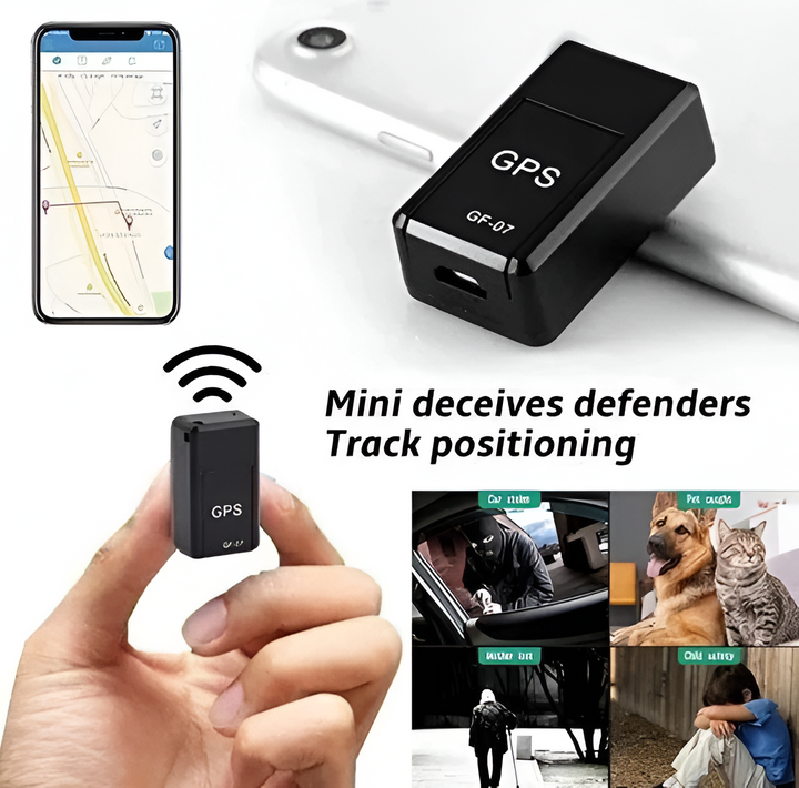 GPS-tracker mini för fordon. Magnetisk design ger enkel montering och realtidsspårning för ökad bil-säkerhet.
